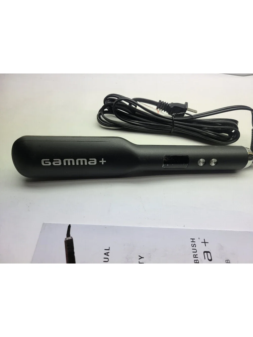GAMMA+ Ceramic Hot Brush with Cool Touch Technology     **NEW & UNBOXED